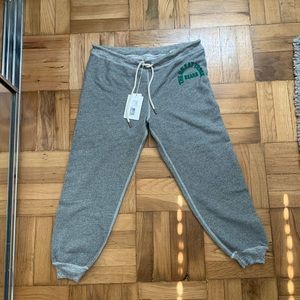THE GREAT. cropped sweatpants